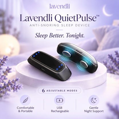 Lavendli QuietPulse™ – Anti-Snoring Sleep Device