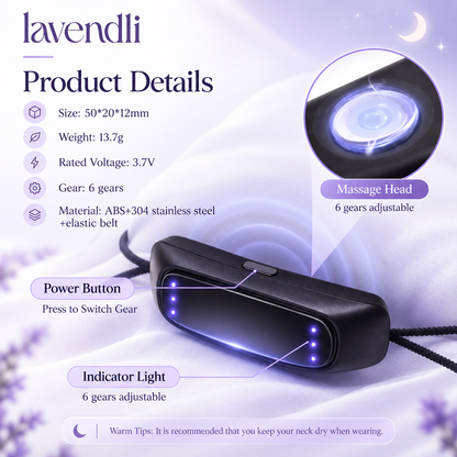 Lavendli QuietPulse™ – Anti-Snoring Sleep Device