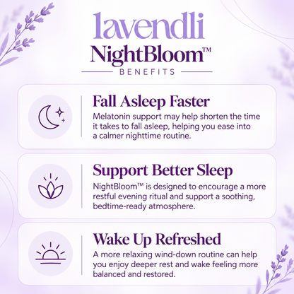 Lavendli NightBloom™ - Lavender Nighttime Aromatherapy Oil