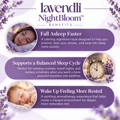 Lavendli NightBloom™ - Lavender Nighttime Aromatherapy Oil