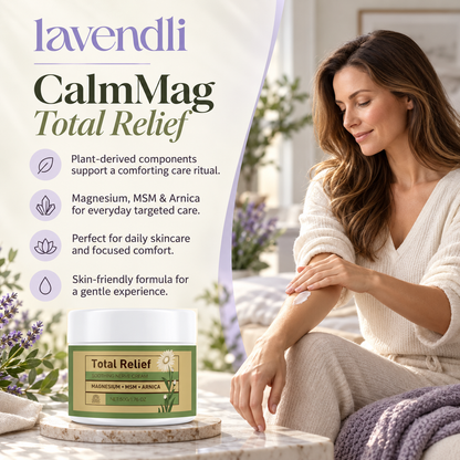 Lavendli CalmMag™ – Magnesium Soothing Total Relief Body Cream