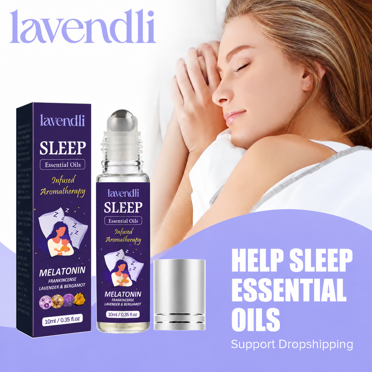 Lavendli NightBloom™ - Lavender Nighttime Aromatherapy Oil